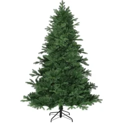 Albero di Natale Brampton Verde h185 Ø127cm PE+PVC