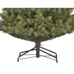 Albero di Natale Clive Slim Verde h185 Ø104cm PE+PVC