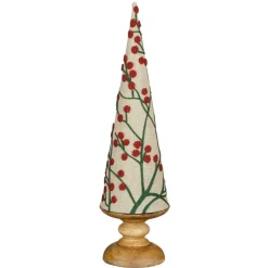 Albero di Natale Decorato Color Bianco 40 cm