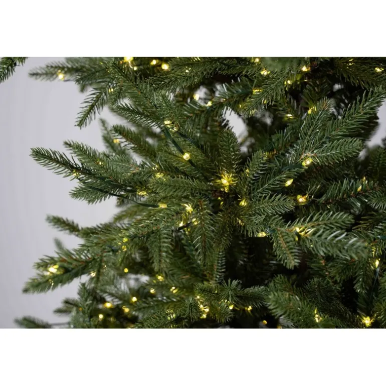 Albero di Natale Illuminato Anthony 2550LED h240Ø168cm PE+PVC