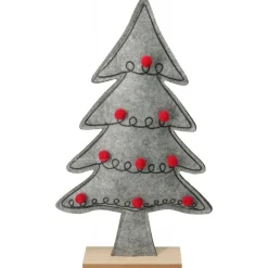 Albero di Natale in Feltro 42 cm. Pezzo Singolo