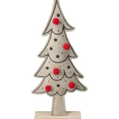 Albero di Natale in Feltro 34 cm. Pezzo Singolo