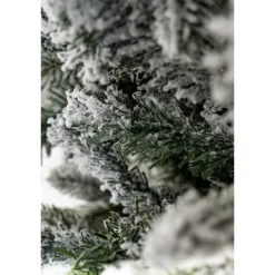 Albero di Natale Russel Innevato h210Ø70cm PE+PVC