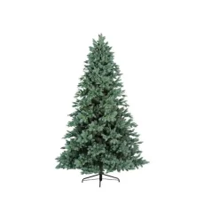 Albero di Natale Trondheim Verde/Blue h240Ø150cm PE+PVC