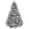 Albero di Natale White Montgomery h240Ø142cm PE+PVC
