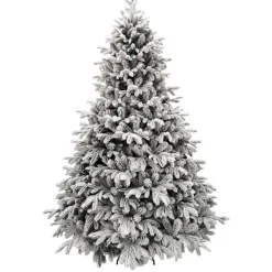 Albero di Natale White Montgomery h180Ø110cm PE+PVC