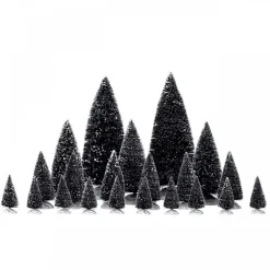 Assorted Pine Trees Set Of 21 Cod. 04768