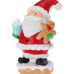 Babbo Natale in Resina 10x14 cm. Pezzo Singolo