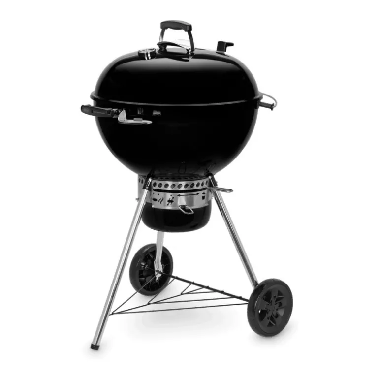 Barbecue Weber a Carbone Master-Touch 57 cm GBS E-5750 Black Cod. 14701004 + Cesti Porta Carbone Cod. 7403