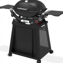 Barbecue Weber a Gas Q 2800N+ Con Carrello Premium Black Cod. 1501123