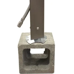 Basamento in Metallo Zincato per Fontane da Interrare Aquapoint