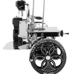 Berkel Affettatrice Volano Fiorato B114 colore Nero - Decori Argento