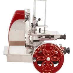 Berkel Affettatrice Volano Fiorato B116 colore Rosso Berkel - Decori Oro