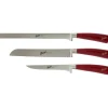 Berkel Elegance Set prosciutto 3 coltelli Rosso