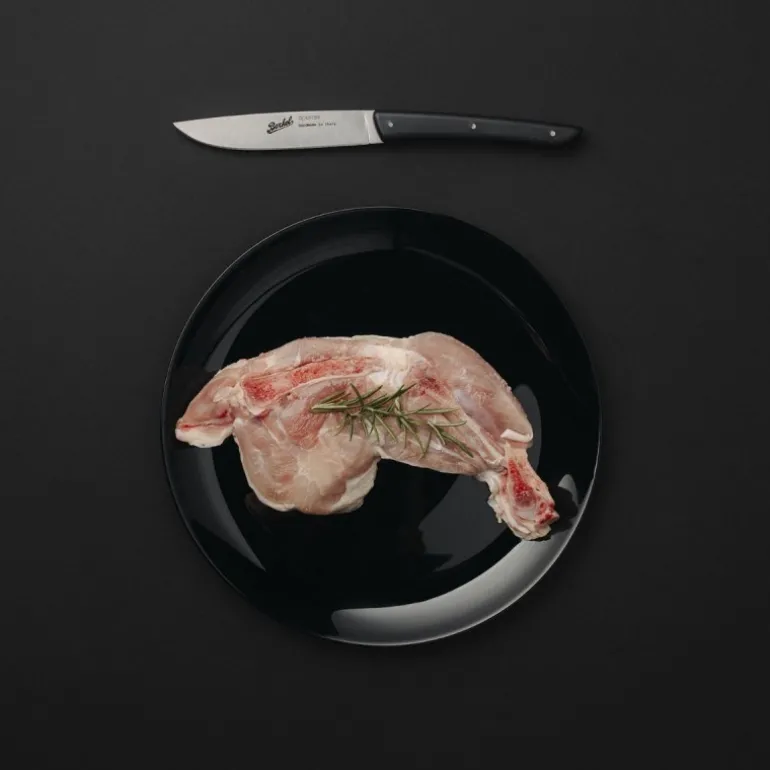 Berkel Set 4 Coltelli da Bistecca Colore Nero