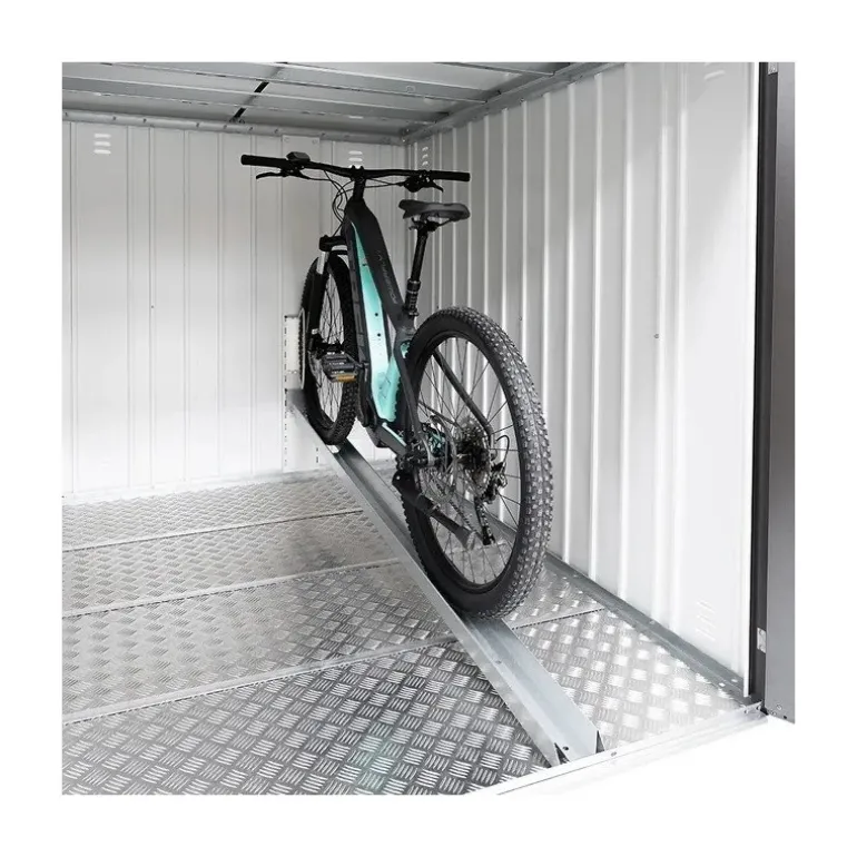 Binario per Bici per MiniGarage L in Metallo Biohort