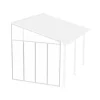 Canopia 3 m Parete laterale Pergola Bianco