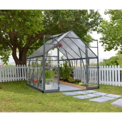 Canopia Balance Ibrida Serra Da Giardino in Policarbonato 247X244x229 cm Grigio