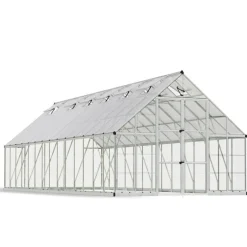 Canopia Balance Ibrida Serra Da Giardino in Policarbonato 844X304X257 cm Argento