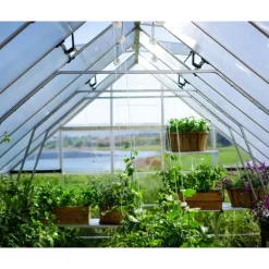 Canopia Balance Ibrida Serra Da Giardino in Policarbonato 844X304X257 cm Argento