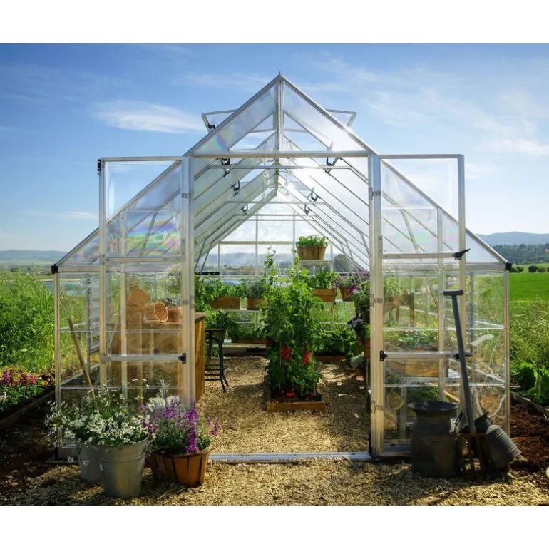 Canopia Balance Ibrida Serra Da Giardino in Policarbonato 484X304X257 cm Argento