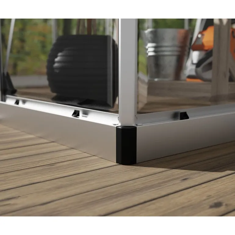 Canopia Balance Ibrida Serra Da Giardino in Policarbonato 247X244x229 cm Argento