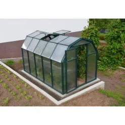 Canopia Eco Grow Doppio Strato Serra Da Giardino in Policarbonato 321X204X198 cm Verde