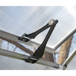 Canopia Essence Doppio Strato Serra Da Giardino in Policarbonato 487X244X229 cm Argento