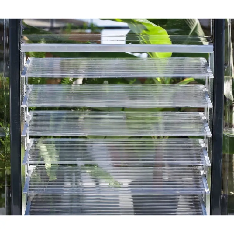 Canopia Finestra Laterale a Lamelle per Serra - Argento