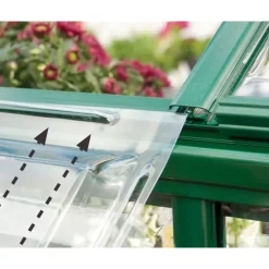 Canopia Harmony Trasparente Serra Da Giardino in Policarbonato 426X185X208 cm Verde