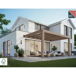 Canopia Helsinki Pergola 3 X 4.7 m Pergola in Legno di Cedro