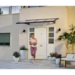 Canopia Herald Pensilina Da Esterno 223X140 cm Trasparente