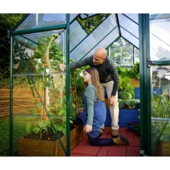 Canopia Hybrid Serra Da Giardino in Policarbonato 186X185X208 cm Verde