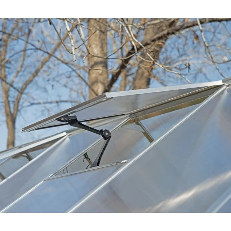 Canopia Hybrid Serra Da Giardino in Policarbonato 186X185X208 cm Argento