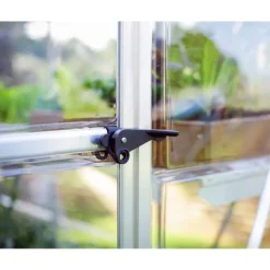 Canopia Hybrid Serra Da Giardino in Policarbonato 186X185X208 cm Argento