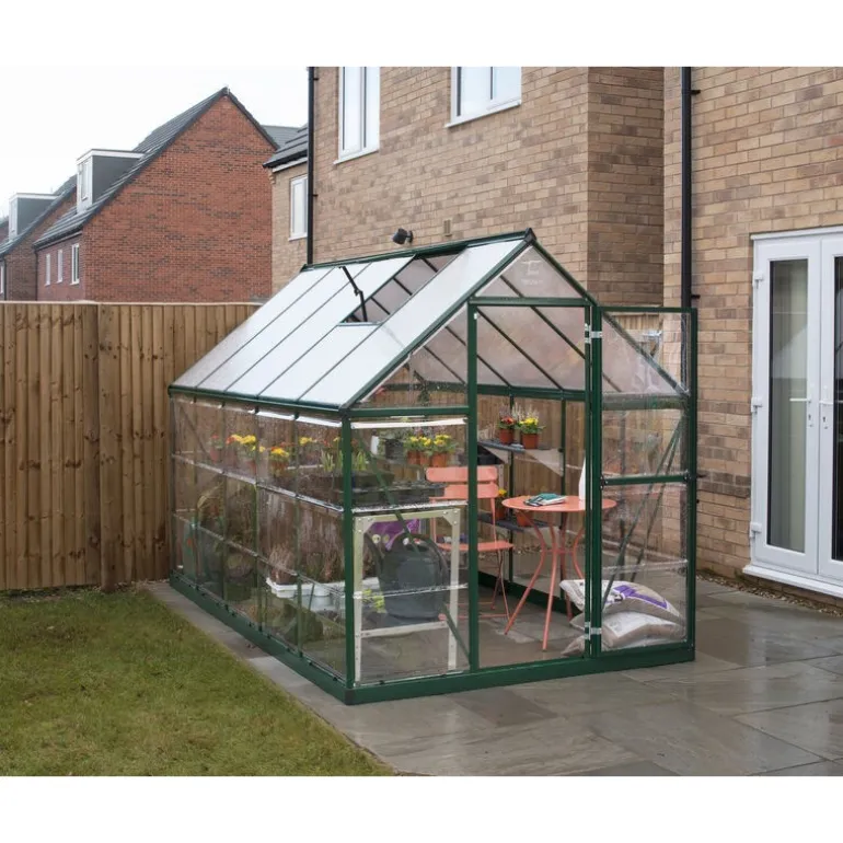 Canopia Hybrid Serra Da Giardino in Policarbonato 306X185X208 cm Verde