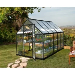 Canopia Hybrid Serra Da Giardino in Policarbonato 306X185X208 cm Grigio