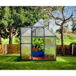 Canopia Hybrid Serra Da Giardino in Policarbonato 426X185X208 cm Verde