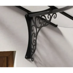 Canopia Iris Pensilina Da Esterno 175X125 cm Trasparente