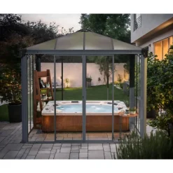 Canopia Ledro Gazebo Chiuso in Alluminio 3X3 m