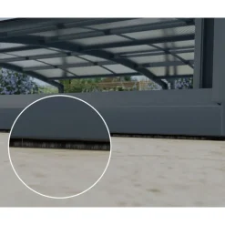 Canopia Majorca CoPertura Telescopica de Policarbonato & Alluminio Per Piscina 6X4 m