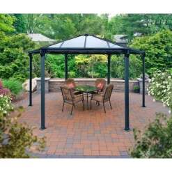 Canopia Monaco Gazebo Esagonale in Alluminio 3.6X4 m