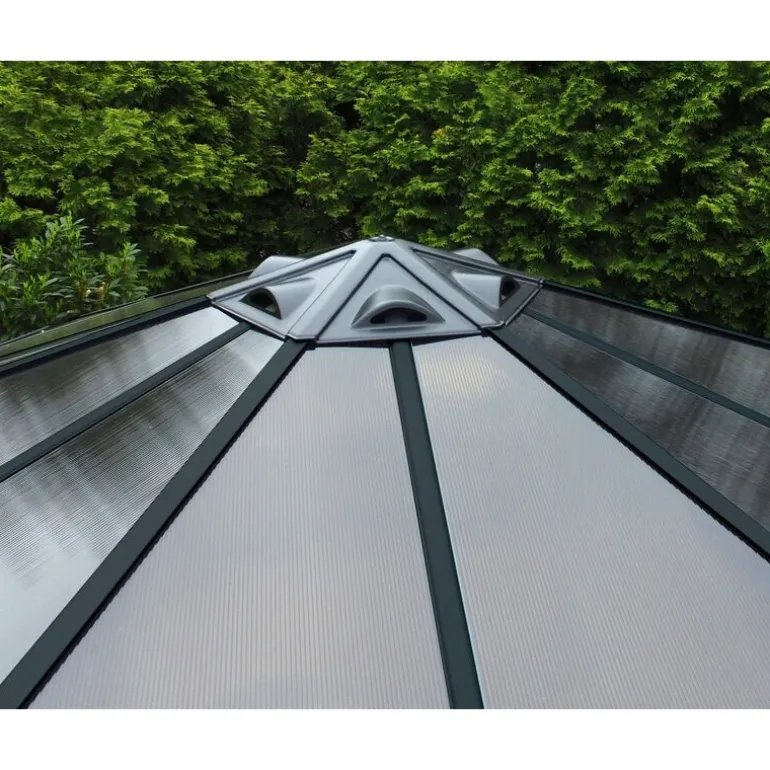 Canopia Monaco Gazebo Esagonale in Alluminio 3.6X4 m