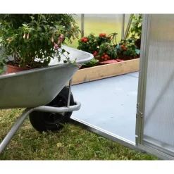 Canopia Mythos Doppio Strato Serra Da Giardino in Policarbonato 247X185X208 cm Argento