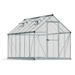 Canopia Mythos Doppio Strato Serra Da Giardino in Policarbonato 370X185X208 cm Argento