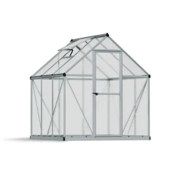 Canopia Mythos Doppio Strato Serra Da Giardino in Policarbonato 186X185X208 cm Argento