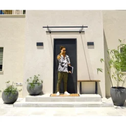 Canopia Nancy Pensilina Da Esterno 150X94 cm Trasparente