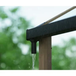 Canopia NATURA Doppio Strato Serra Da Giardino in Policarbonato 500.5X237.5X261 cm - Legno di cedro