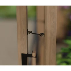 Canopia NATURA Doppio Strato Serra Da Giardino in Policarbonato 500.5X237.5X261 cm - Legno di cedro