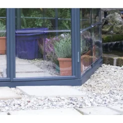 Canopia Oasis Serra Da Giardino in Policarbonato Esagonale 363X316X289 cm Grigio